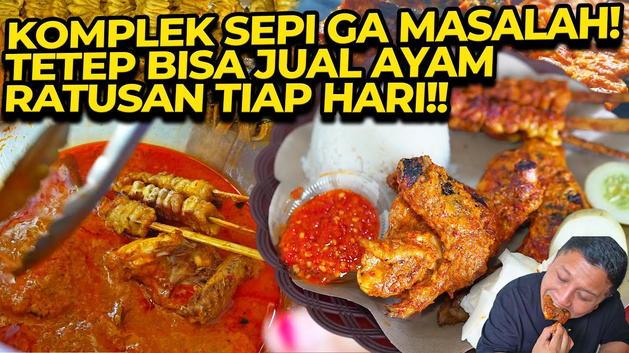 KOMPLEK SEPI GA MASALAH! TETEP BISA JUAL AYAM RATUSAN TIAP HARI!!