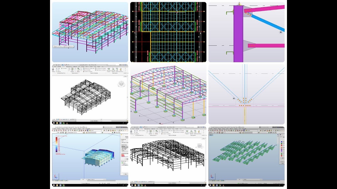 01-كيفيه التخطيط وعمل ال layout  للمنشأت المعدنيه || Layout of Steel Structure