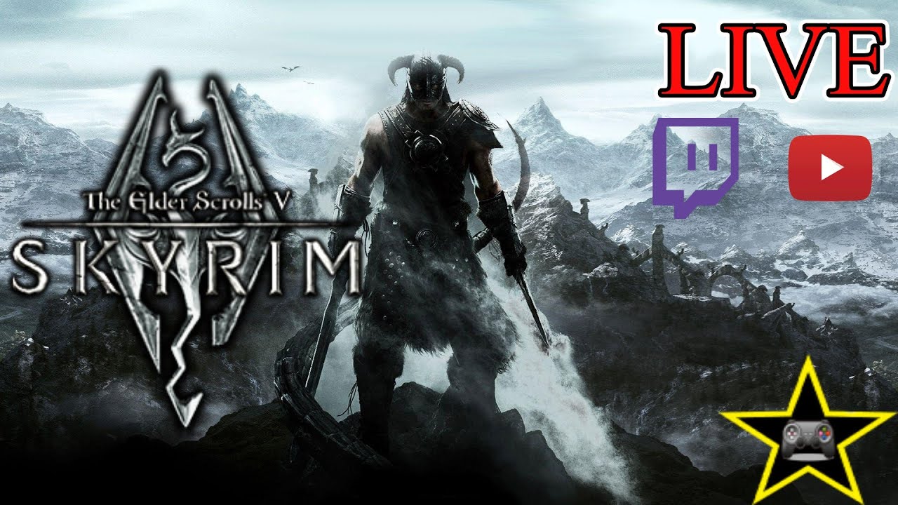 Elder Scrolls V Skyrim Immersive Stream part 15