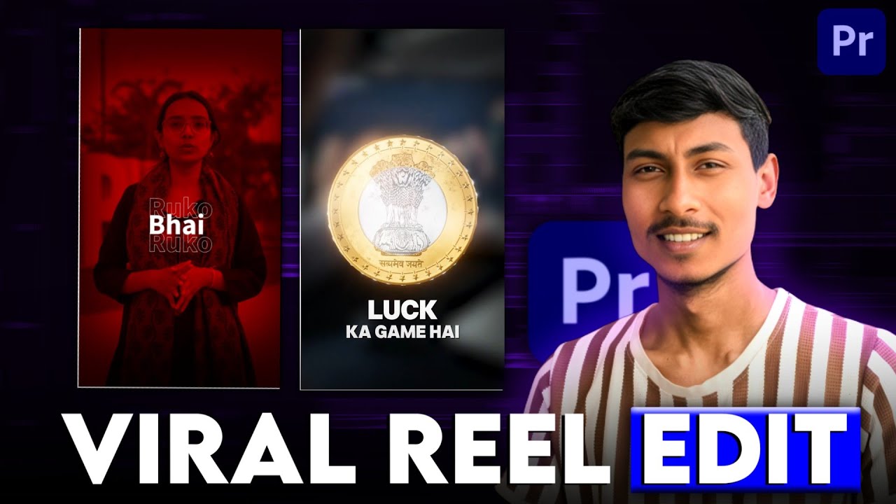 Viral Reel Editing in Adobe Premiere Pro | Trading Video Edit | Trending Reels Tutorial 2026