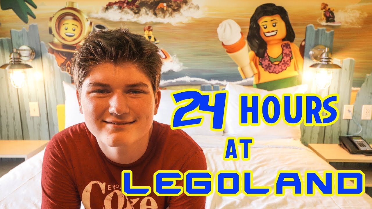 24 Hours at Legoland Florida! Legoland Beach Retreat and Waterpark