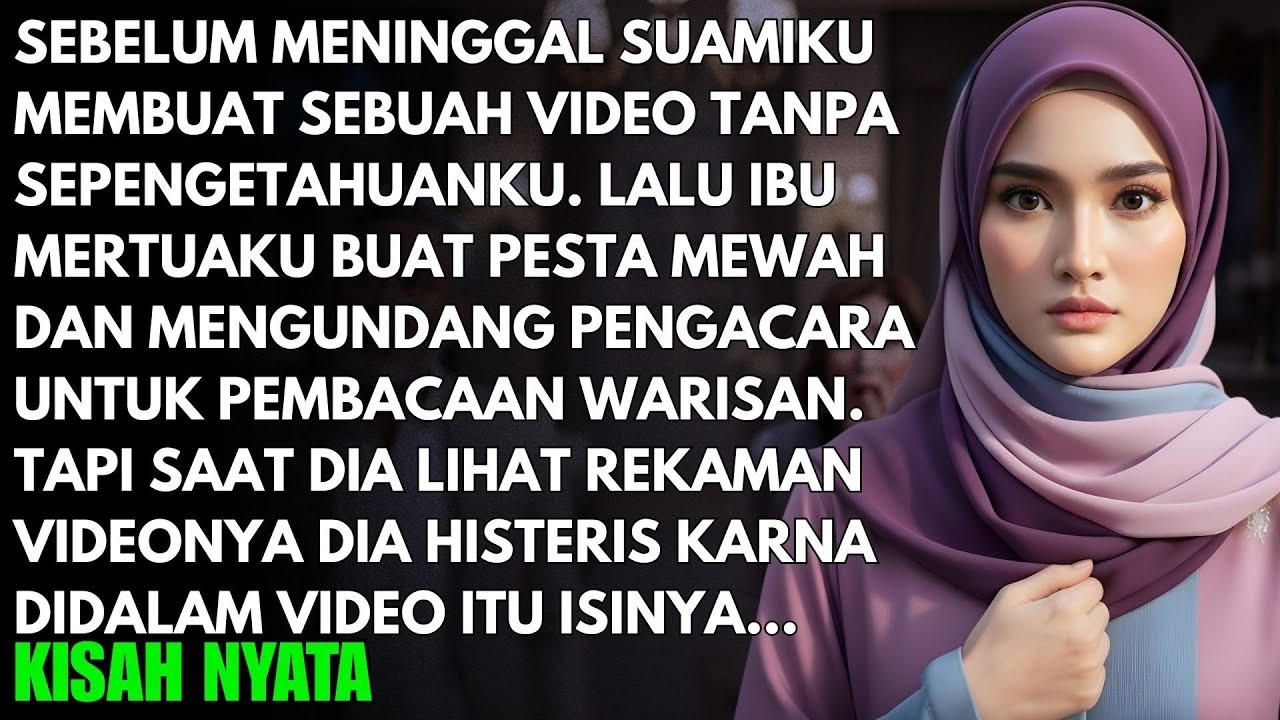 IBU MERTUA MEMBUAT PESTA MEWAH DAN MENGUSIRKU SAAT PEMBACAAN WASIAT SUAMI - TAPI DIA SYOK KARENA...