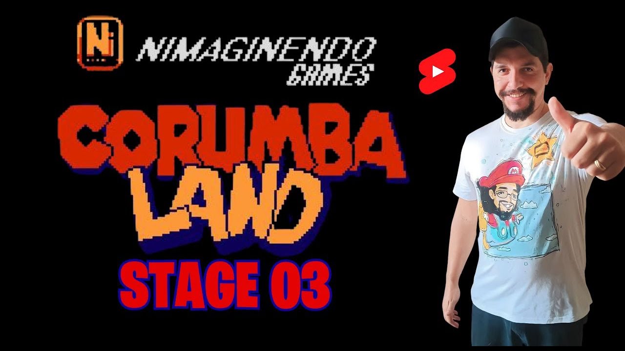 corumba land fangame gameplay new stage e powerups #corumbaplay #corumbaland