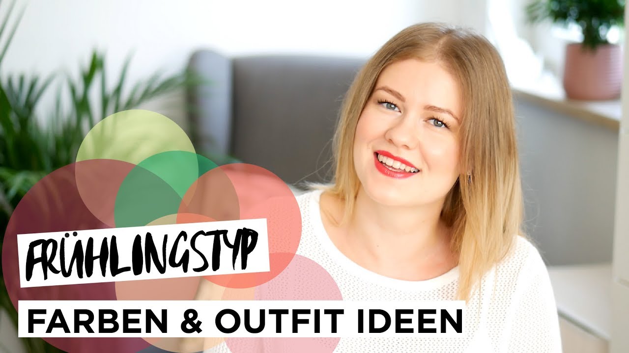 Fr&uuml;hlingstyp | KONKRETE Farben & Outfit Ideen | Kontraste, Harmonien