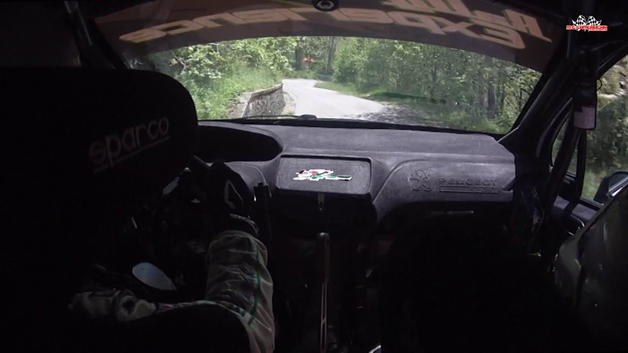 Rally degli abeti 2019  Franceschi - Ferrari  Peugeot 208 R2/B