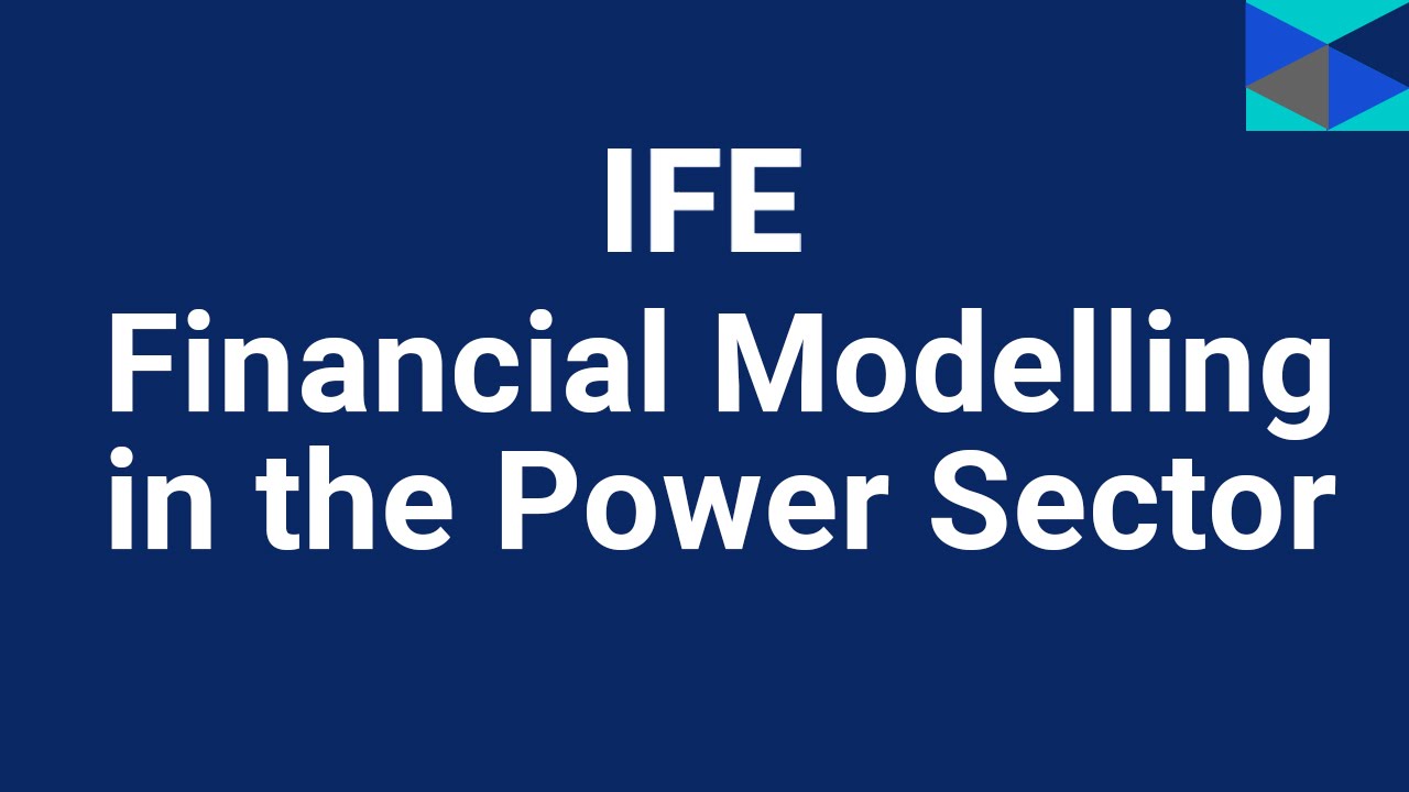 Financial Modelling in the Power Sector Training Course