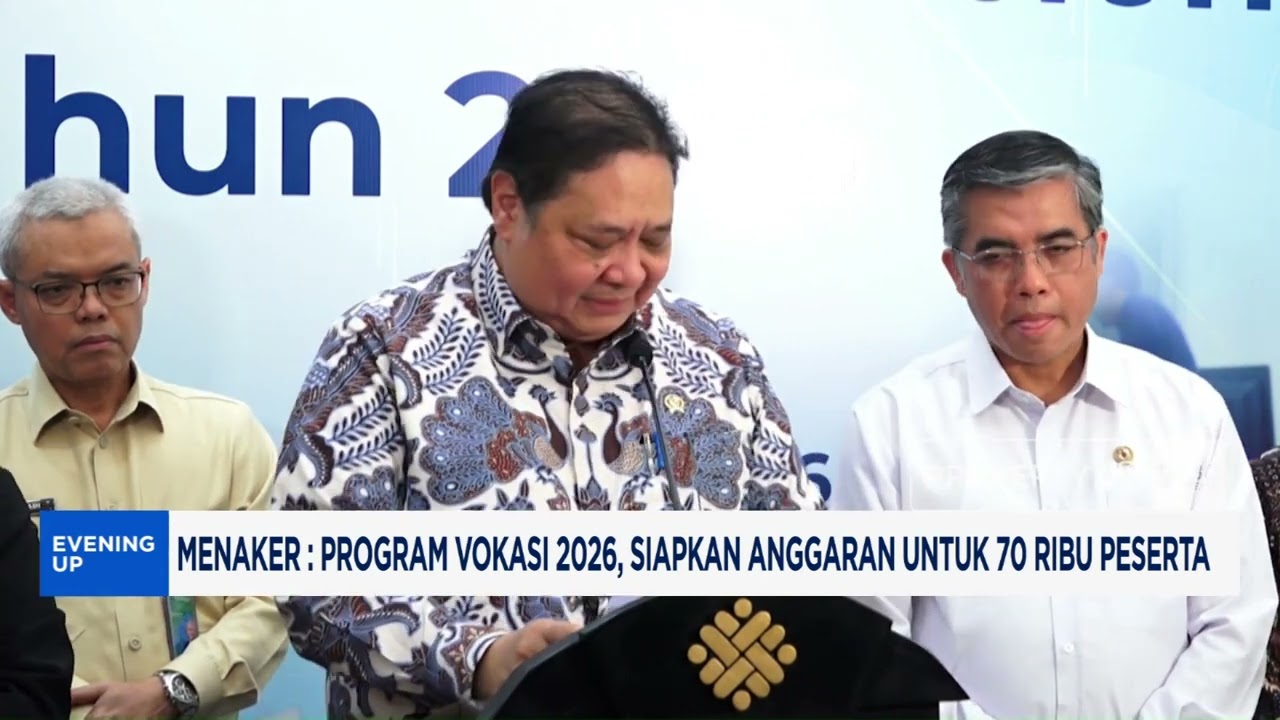 Menaker : Program Vokasi 2026, Siapkan Anggaran Untuk 70.000 Peserta