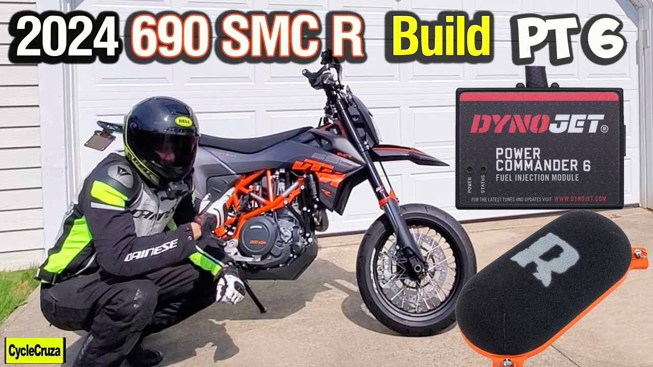 2024 KTM 690 SMC R BUILD EP06 | Dynojet Power Commander 6 + Rottweiler Intake
