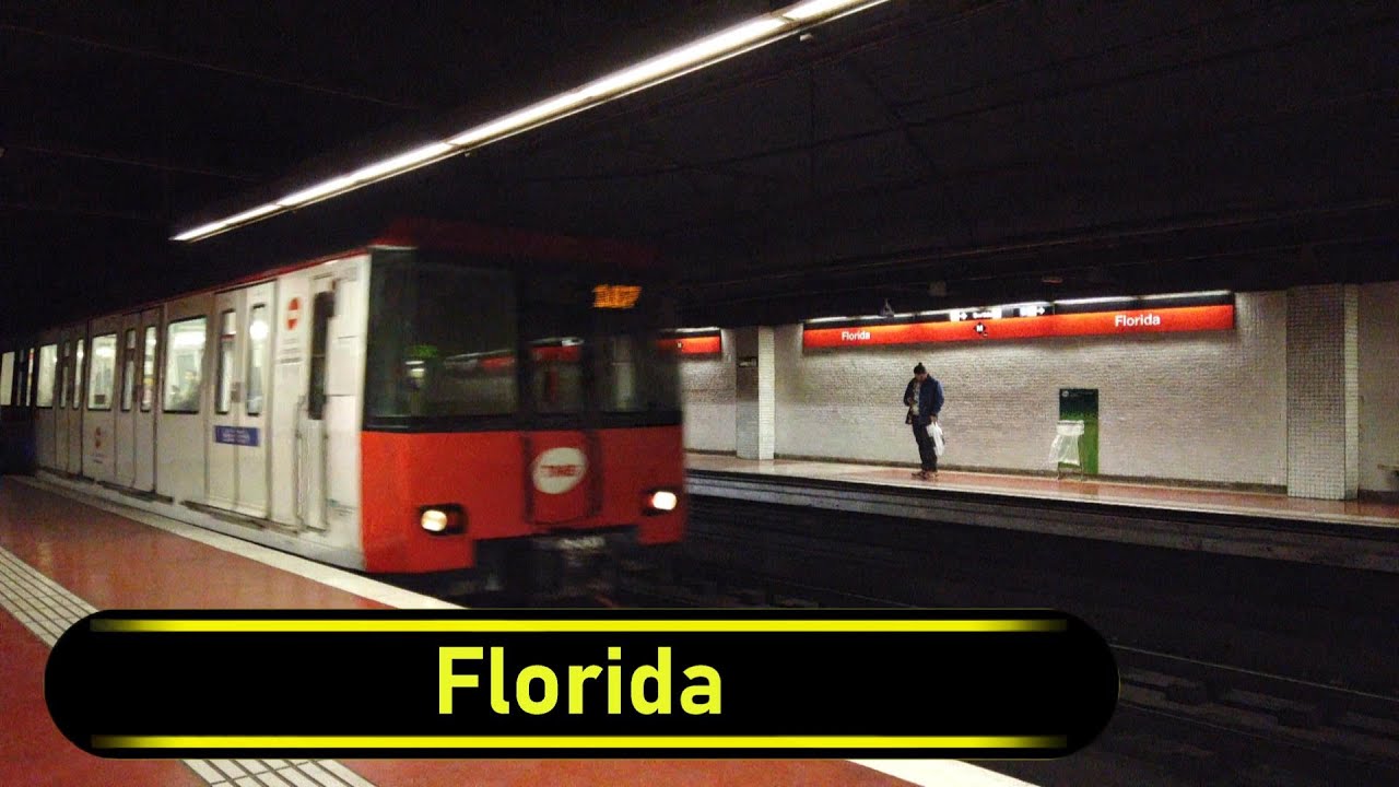 Metro Station Florida - Barcelona 🇪🇸 - Walkthrough 🚶