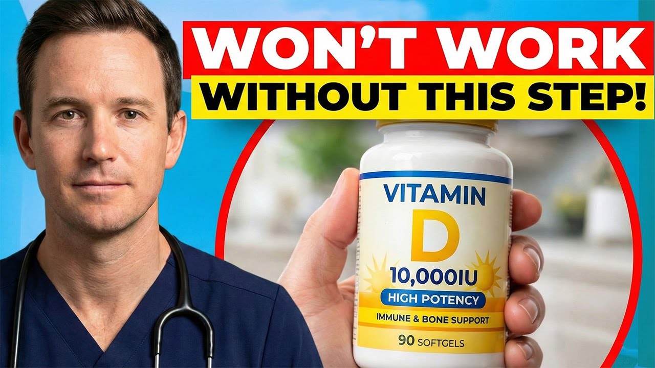 Over 60? Vitamin D Will NOT Work Without This 1 Step… | Doctor Explains