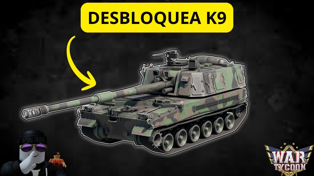 ¡Desbloqueé el K9 Thunderbolt SPG en War Tycoon!🔥