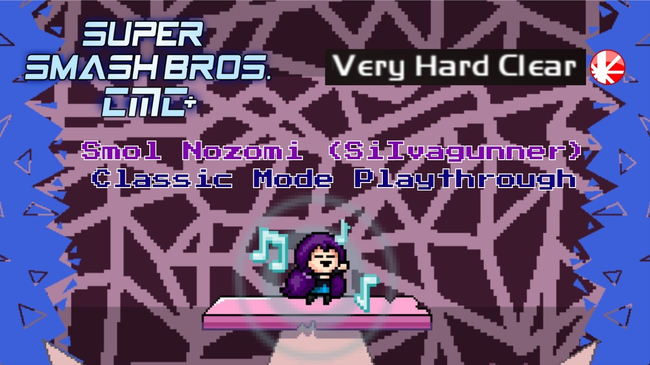 Super Smash Bros Crusade CMC+ V8 - Smol Nozomi (Siivagunner) Classic Mode Playthrough