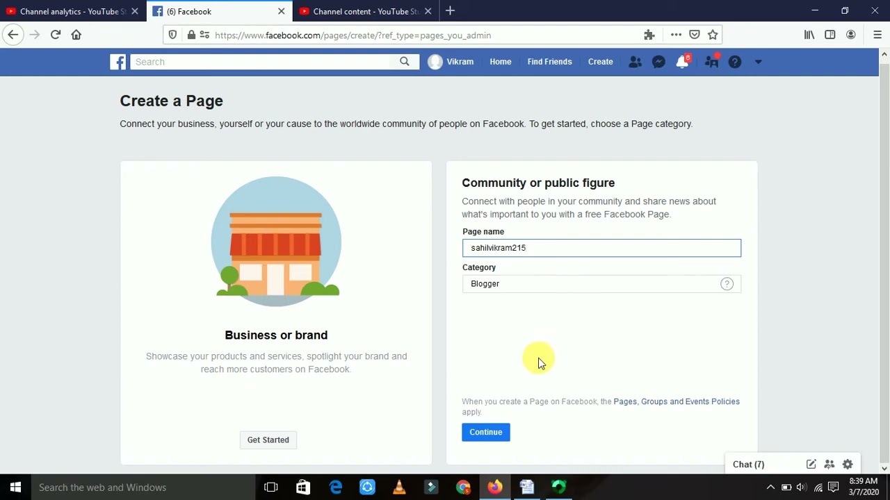 How To Create Facebook Page In Pc In Hindi by Think Mobile Era