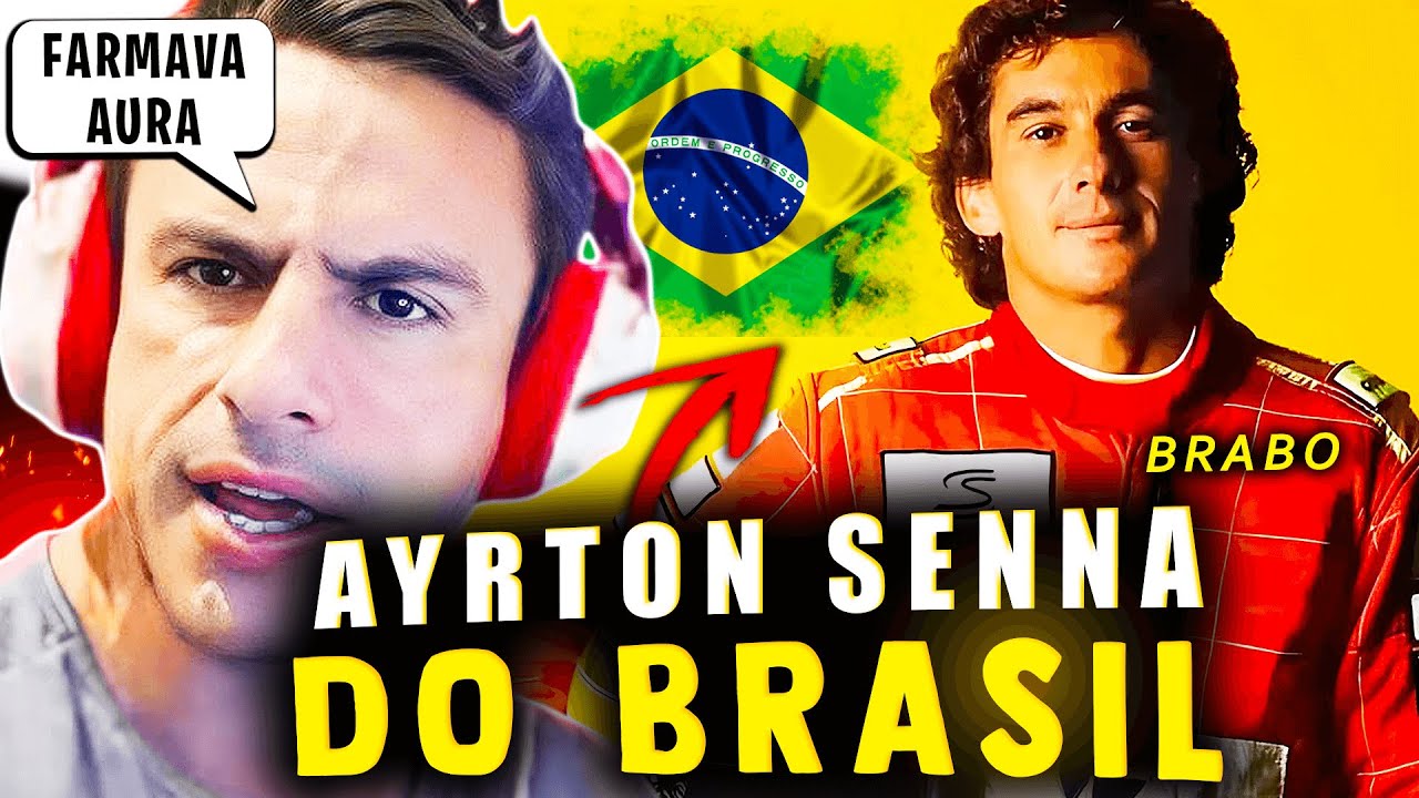 SUPER XANDÃO REAGINDO - AYRTON SENNA: O MELHOR PILOTO DO MUNDO