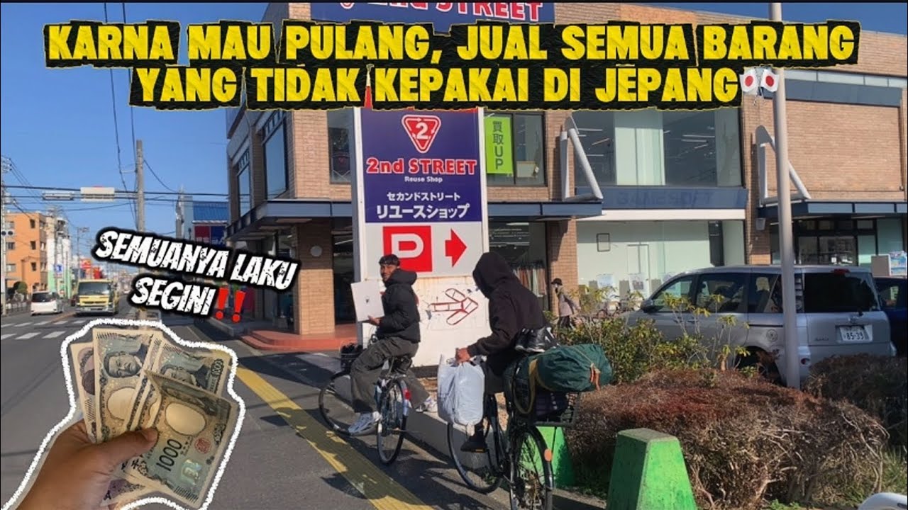auto bangkrut‼️ ngejual barang bekas di Jepang🇯🇵harga belinya murah banget #japan #vlog 