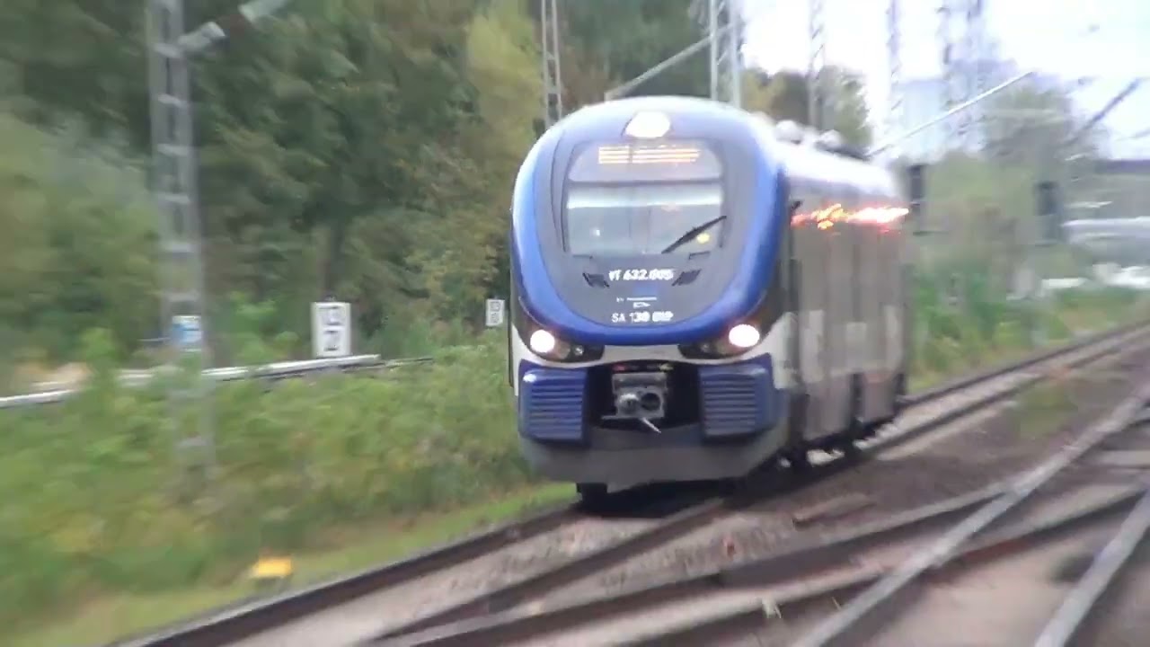 NEB's VT 632 005 passes the station  #neb #632 #trainspotting