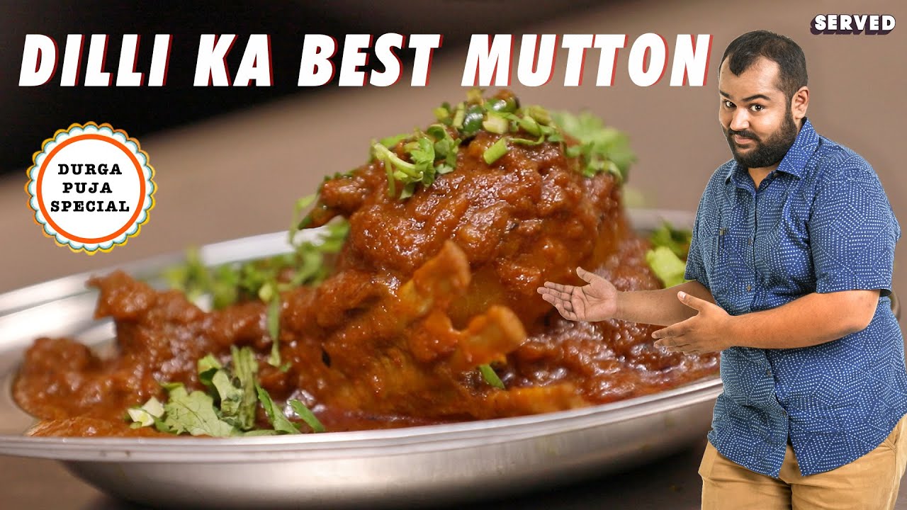 Famous Bengali Mutton Kosha at CR Park | Served #20