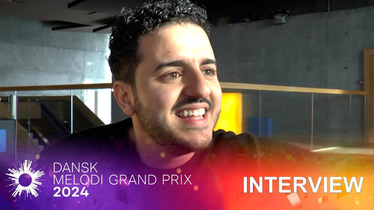 DMGP 2024: Basim synger  'Johnny''  i Dansk Melodi Grand Prix 2024