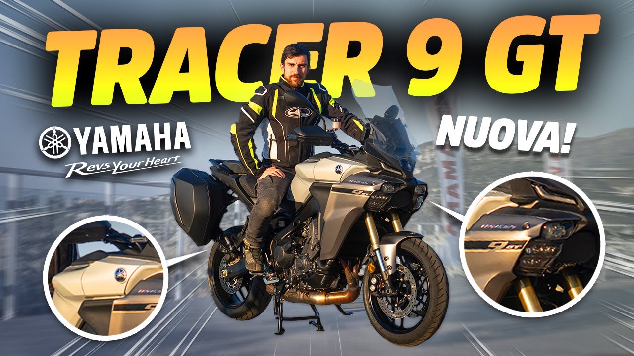 YAMAHA TRACER 9 GT (2025): MA CHE HANNO COMBINATO? 🤯 - Test Ride ITA