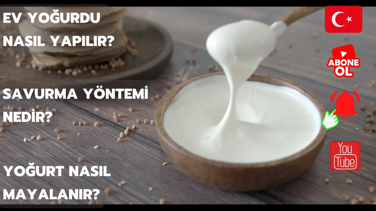Ev yoğurdu nasıl yapılır | Yoğurt nasıl mayalanır | Savurma yöntemi nedir? Süte göbek attırma !!!🌹🌹🌹