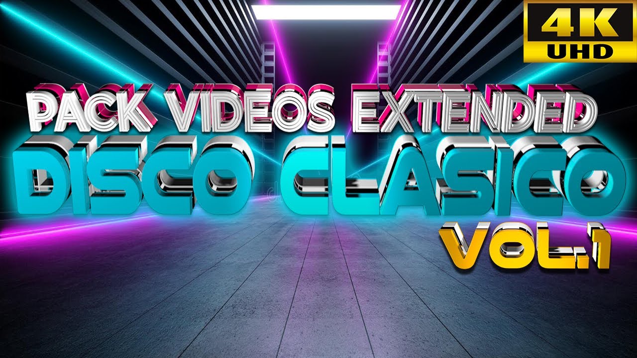 𝗣𝗔𝗖𝗞 𝗗𝗜𝗦𝗖𝗢 𝗖𝗟𝗔𝗦𝗜𝗖𝗢 𝗩𝗜𝗗𝗘𝗢𝗦 𝗘𝗫𝗧𝗘𝗡𝗗𝗘𝗗 - 𝗩𝗢𝗟.𝟭 (𝗙𝗨𝗟𝗟 𝟰𝗞)