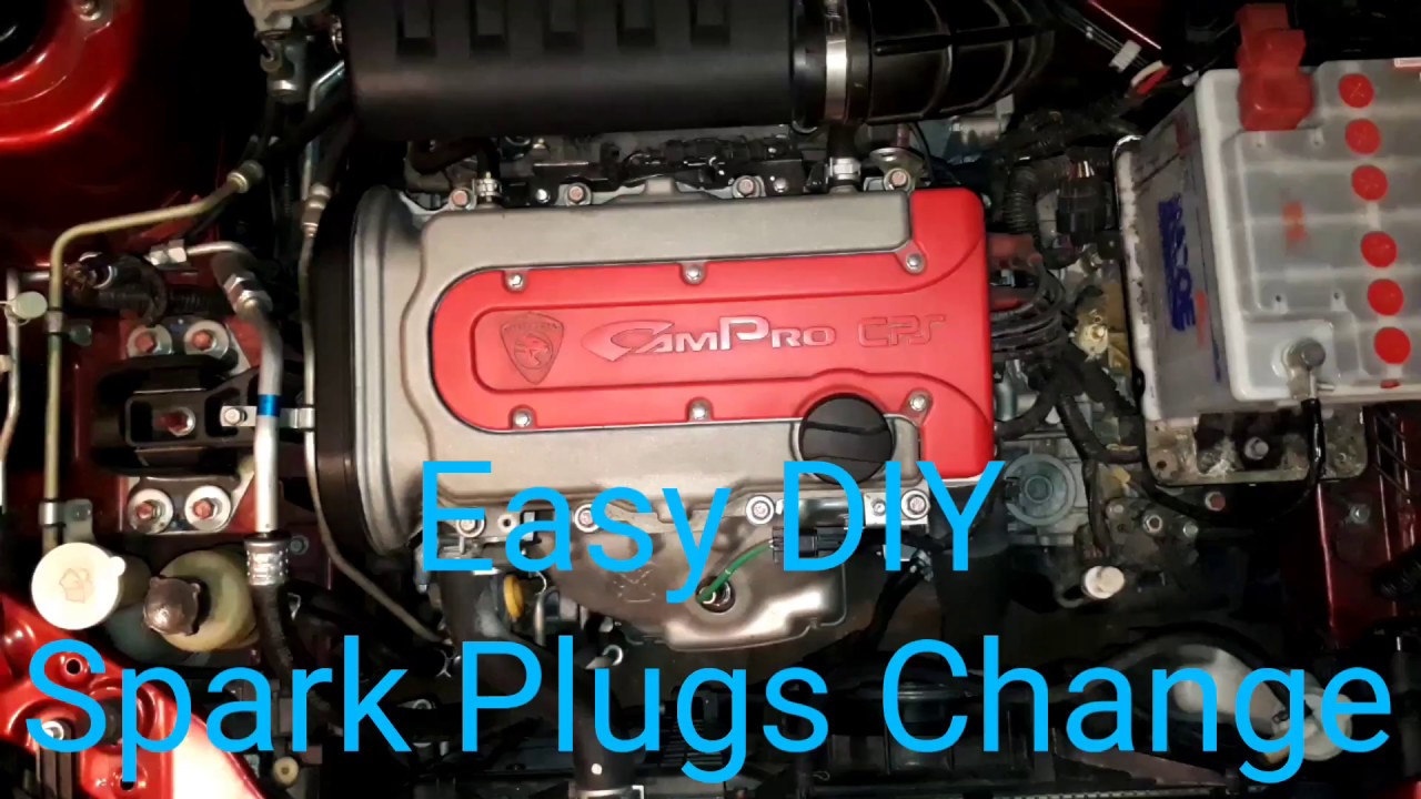 Spark Plugs Change Proton Campro CPS Satria Neo Similar Exora Gen 2 | Cars