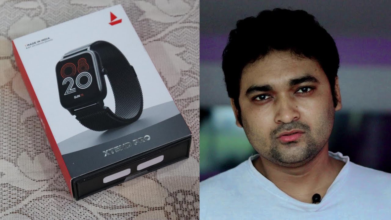 Unboxing boAt Xtend Pro Calling Smart Watch AMOLED & Metal Strap Hindi
