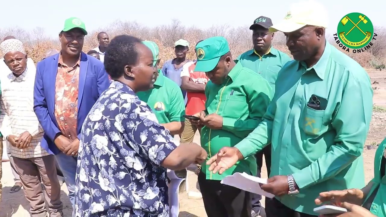 KAMATI YA SIASA WILAYA YA UYUI YAKAGUA MRADI WA BWAWA LA MAJI KIZENGI