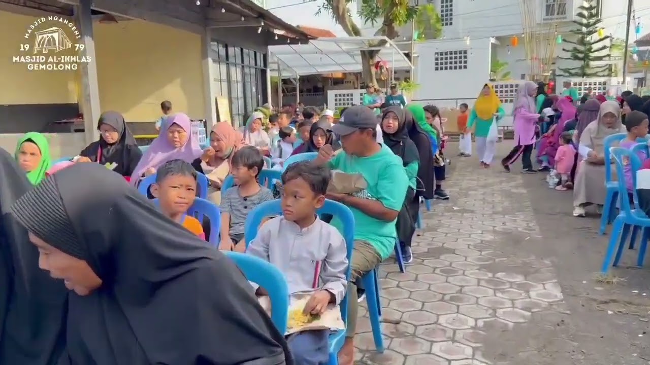 Launching Kampung Ramadhan #4 1447 H Masjid Al Ikhlas Gemolong bersam Wakil Bupati Sragen. 