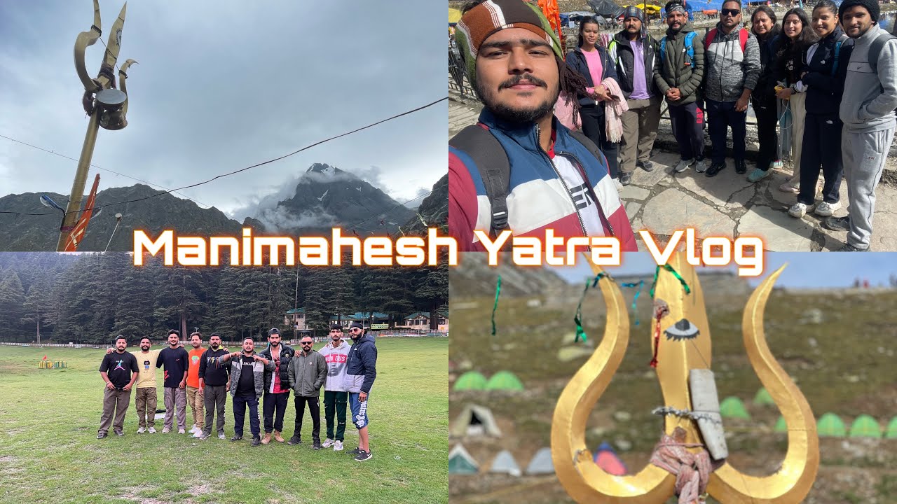 Manimahesh Yatra 2023 || Punjab to Hadsar on bikes || Full vlog