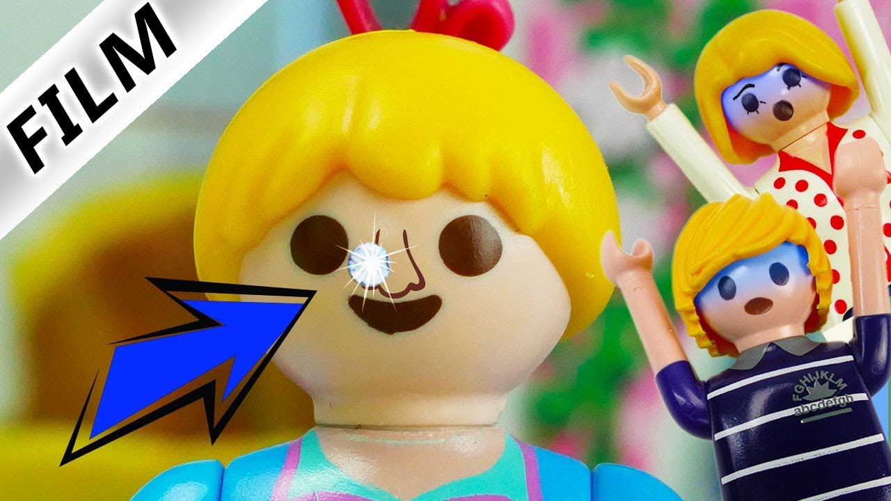 Playmobil Film Deutsch HANNAHS NASENPIERCING! TEENAGERIN AUßER RAND & BAND! Familie Vogel