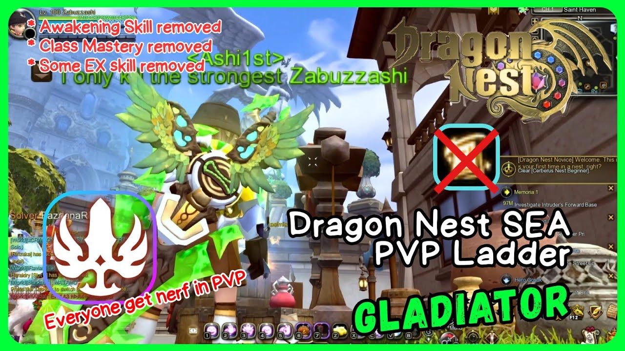 Gladiator ~ Dragon Nest SEA PVP Ladder #A66 -Requested-