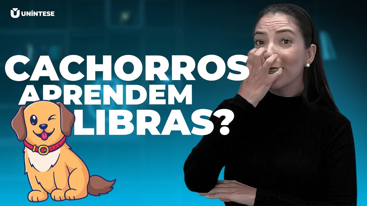 CACHORROS CONSEGUEM APRENDER LIBRAS? | Conhecendo Libras