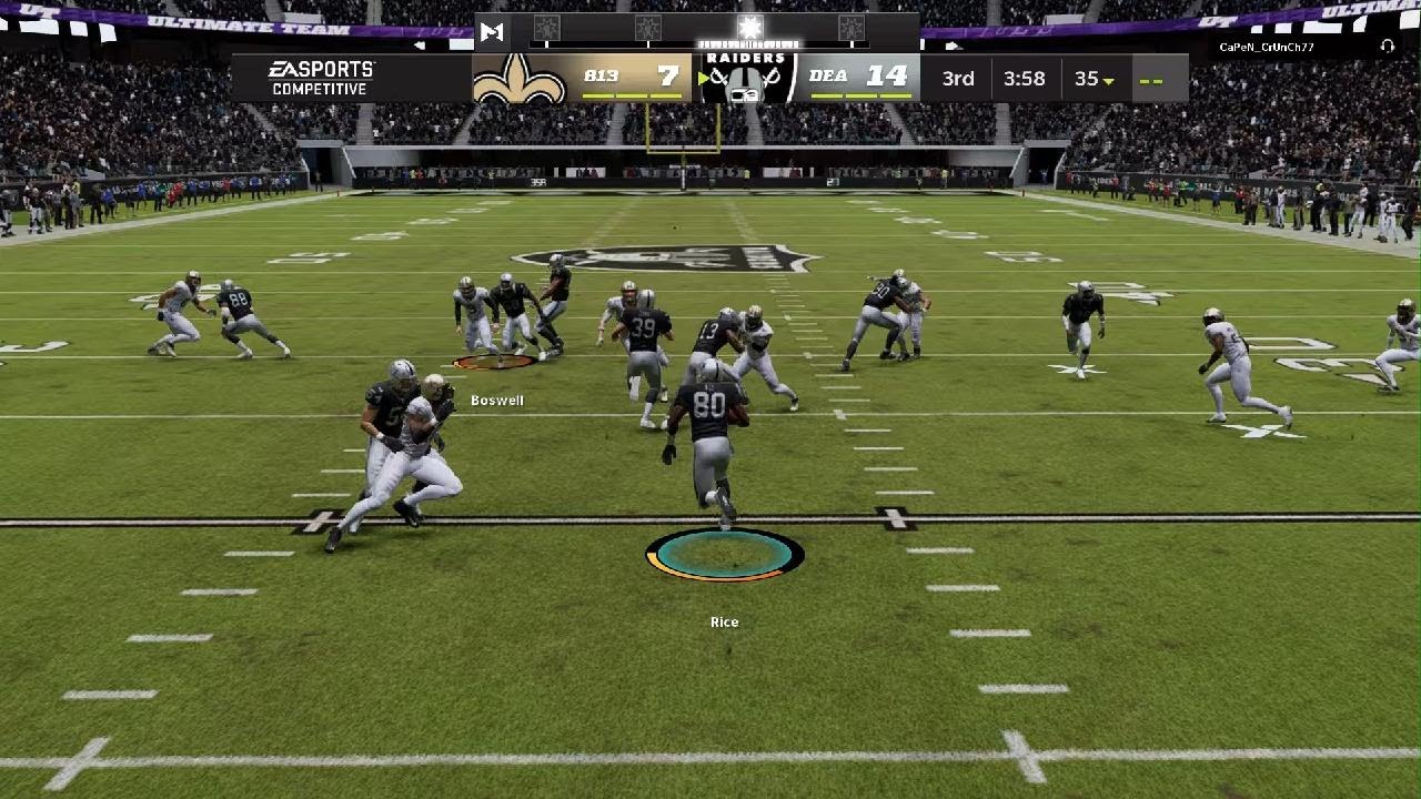 Madden NFL 22 Jerry Rice Kickoff Return