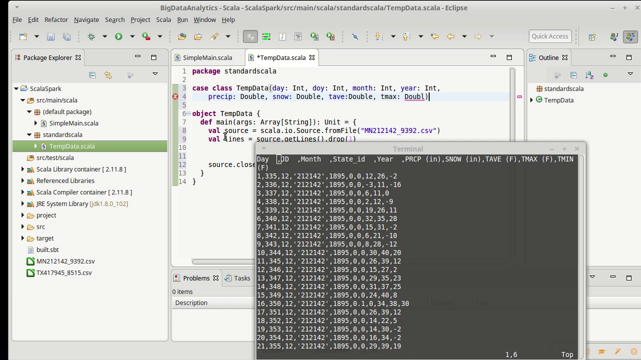 Data Processing with Higher-order Methods Part 1 (Scala)