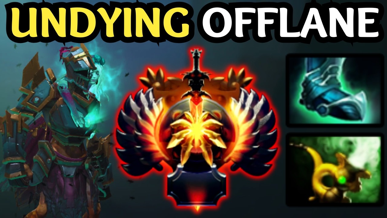 🔥 Undying OFFLANE Madness — Steal Strength, Win Every Fight! 🔥 Dota 2 Offlane