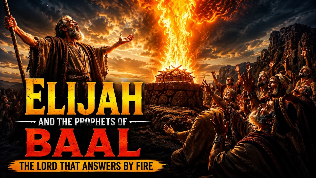 ELIJAH & the Prophets of BAAL - The Lord Who Answers by FIR£ #bible #animation #StoryTime #Elijah