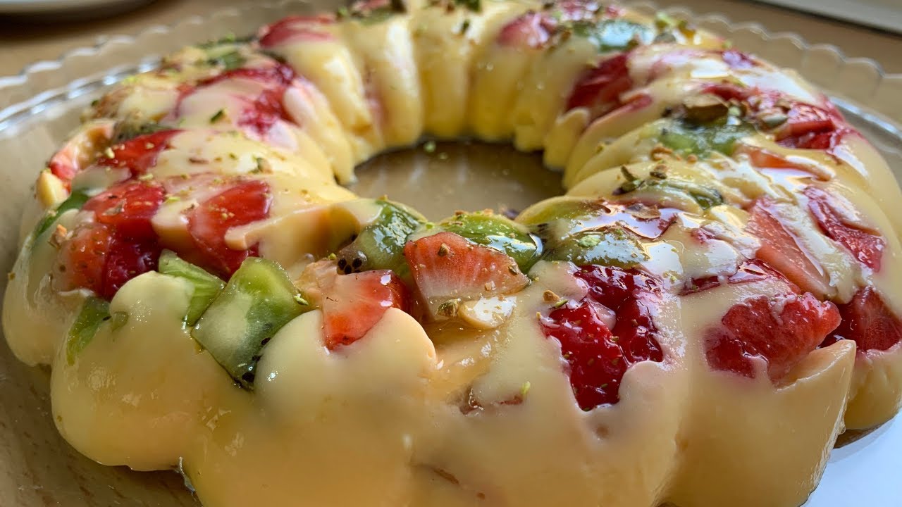 Dessert aux fruits pr&eacute; en quelques minutes! TOP Dessert ! Id&eacute;al pour le ramadan et les enfants