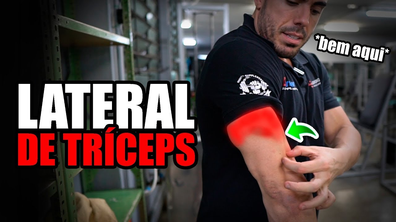 Treino de triceps *foco em lateral*