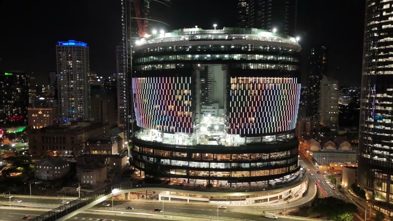QWB Lighting Show Test Footage