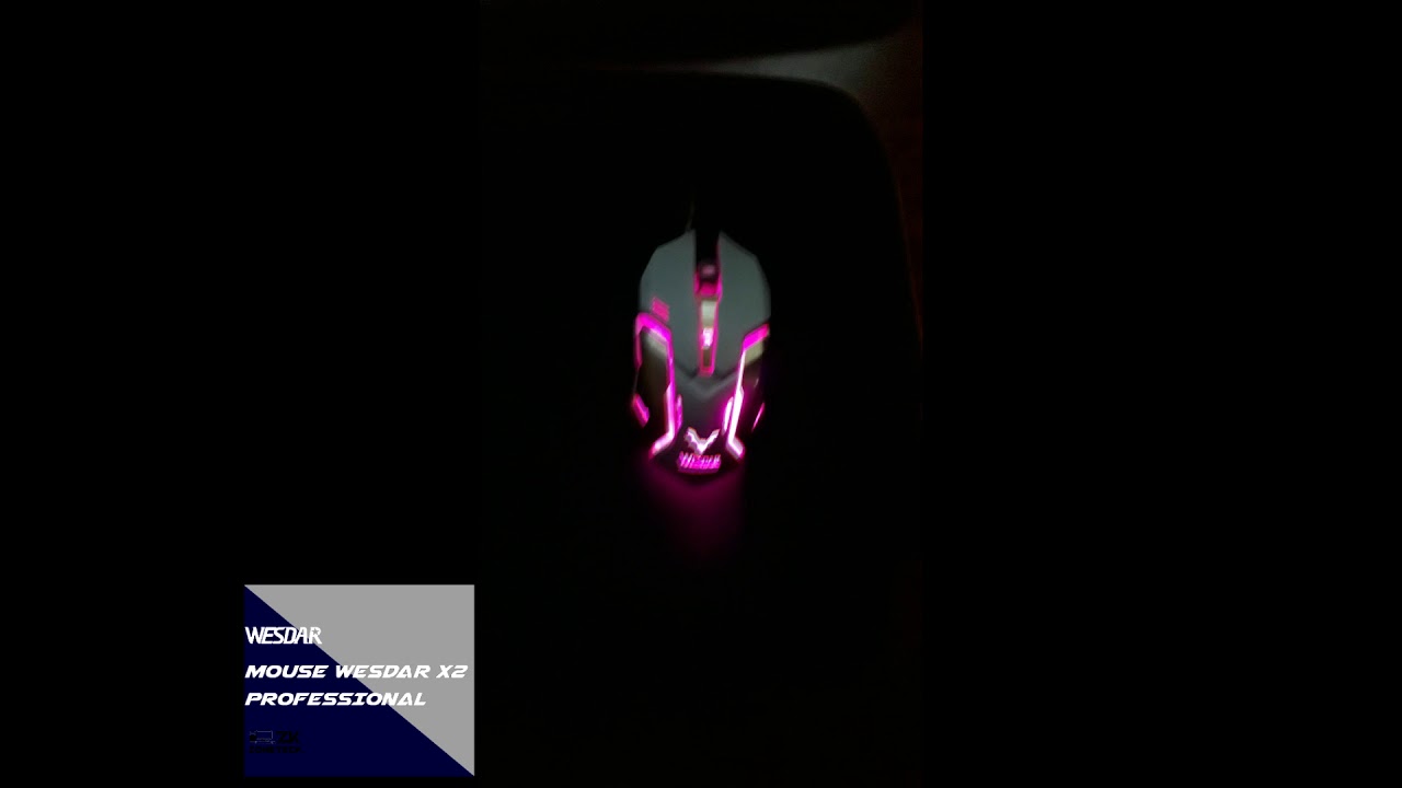 Mouse Gamer X2 Professional Wesdar