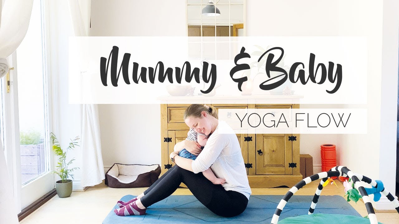 MUMMY & BABY YOGA FLOW | Postnatal yoga for mum & baby with Laurie from LEMon Yoga