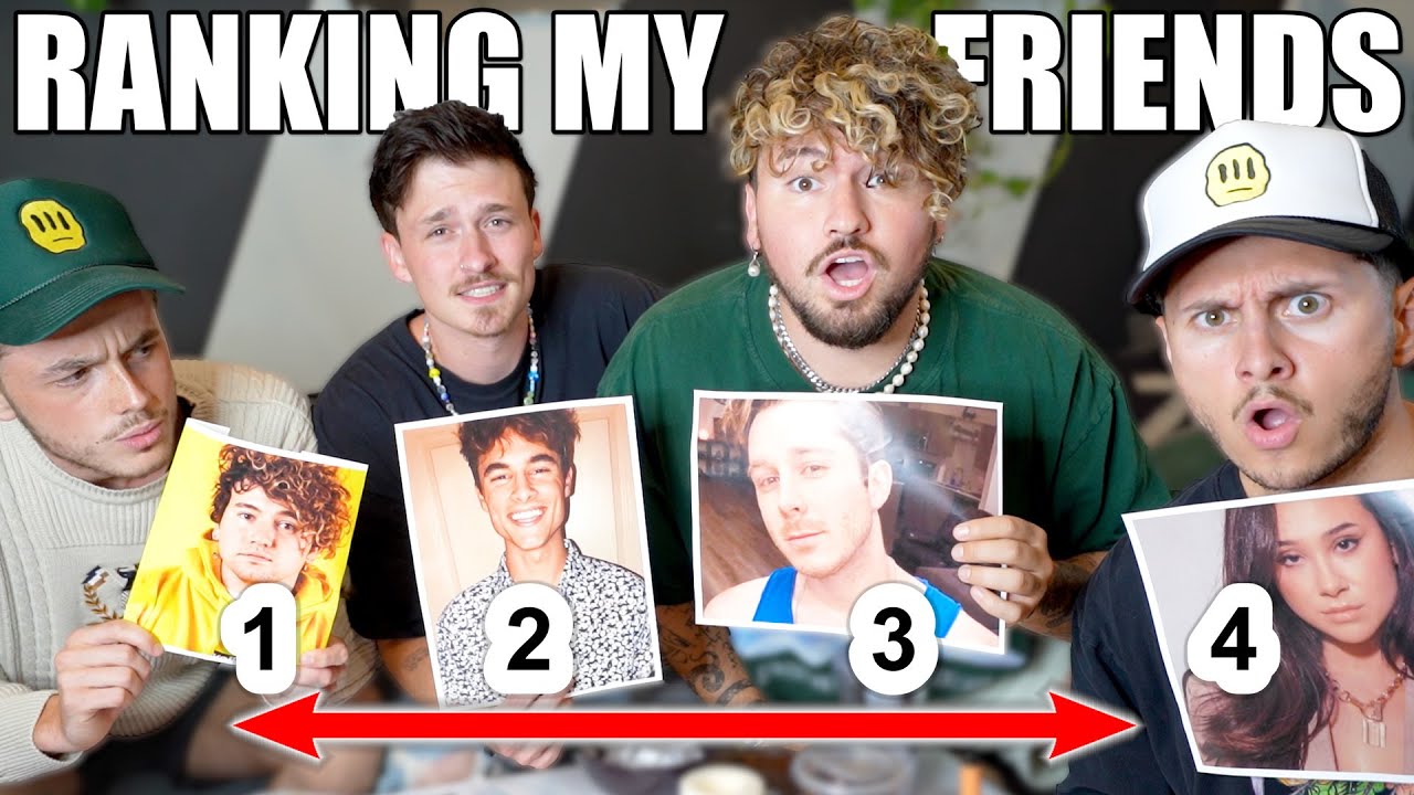 Ranking Our Friends w/ Jc Caylen, David Alvareeezy & Anderson Webb