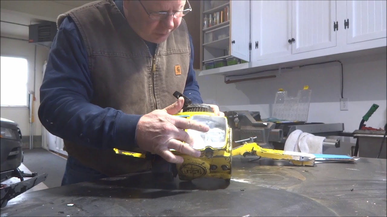 McCulloch Pro Mac 60 Fuel Tank Cleaning and Restoration