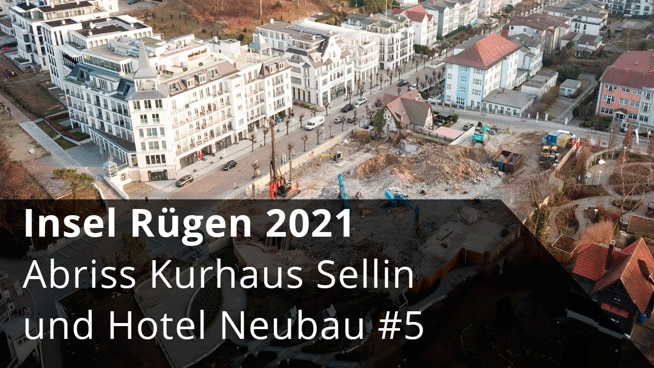 Insel Rügen: Abriss Kurhaus Sellin und Neubau #5
