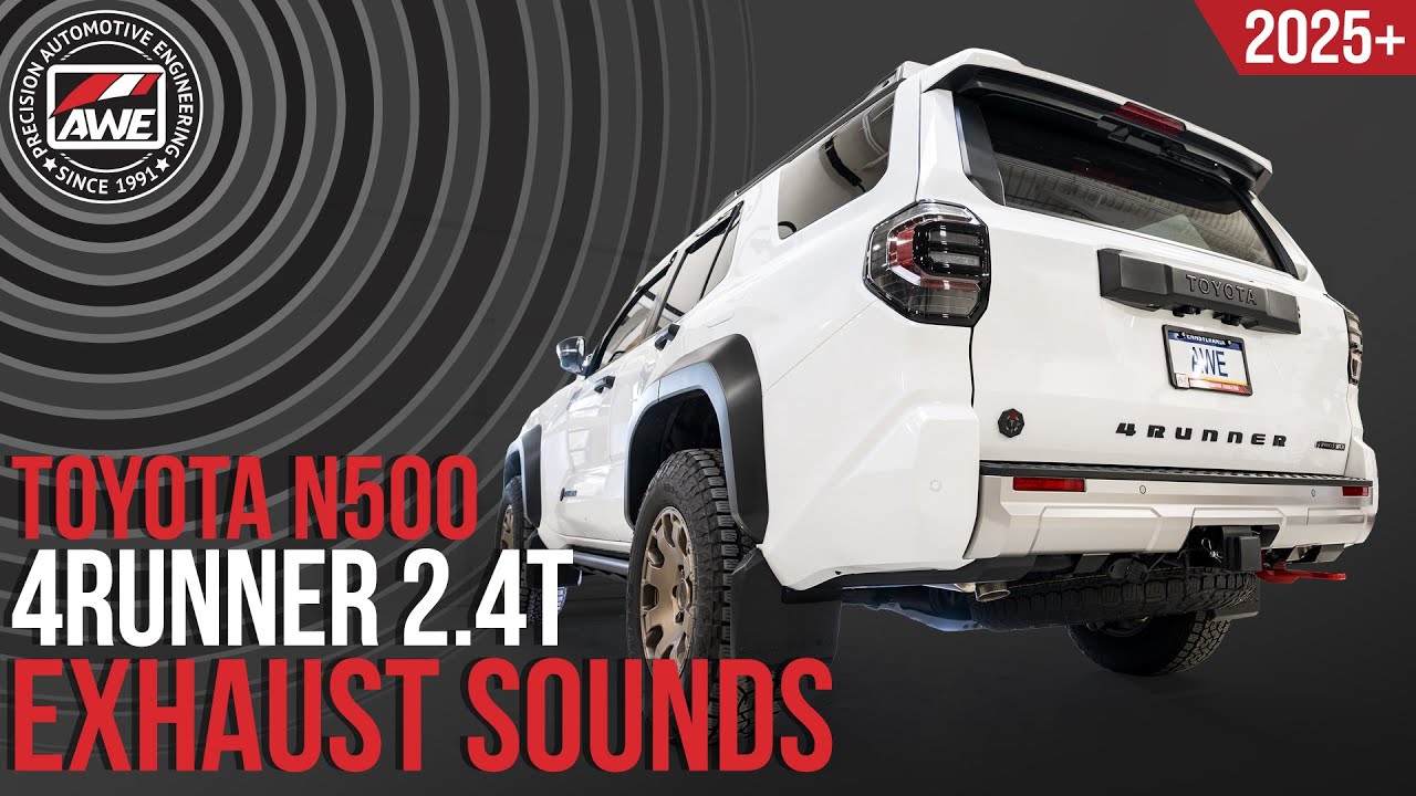 Toyota N500 4Runner 25+ Gen6: выхлопная система Catback AWE 0FG