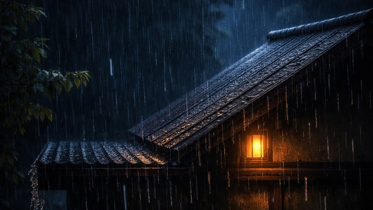 Relaxing ASMR Rain and Thunder Sounds – Perfect Rain Sounds for Sleeping