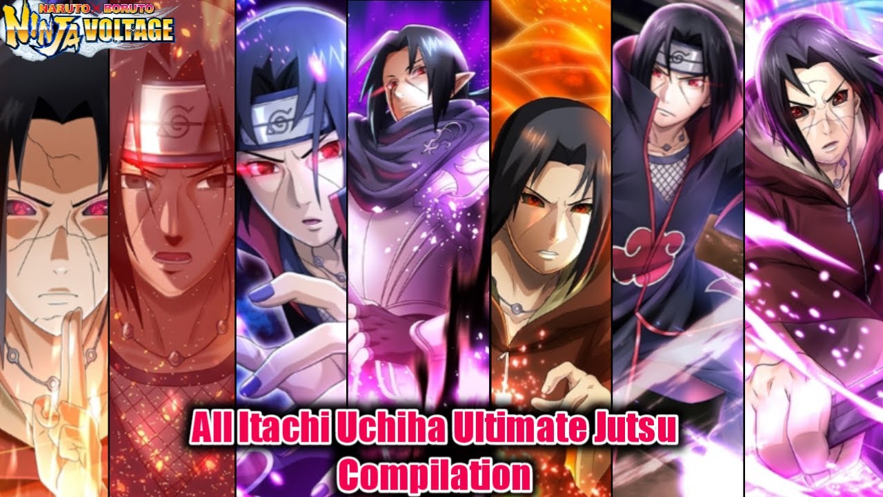 NxB NV: All Uchiha Itachi Ultimate Jutsu Compilation