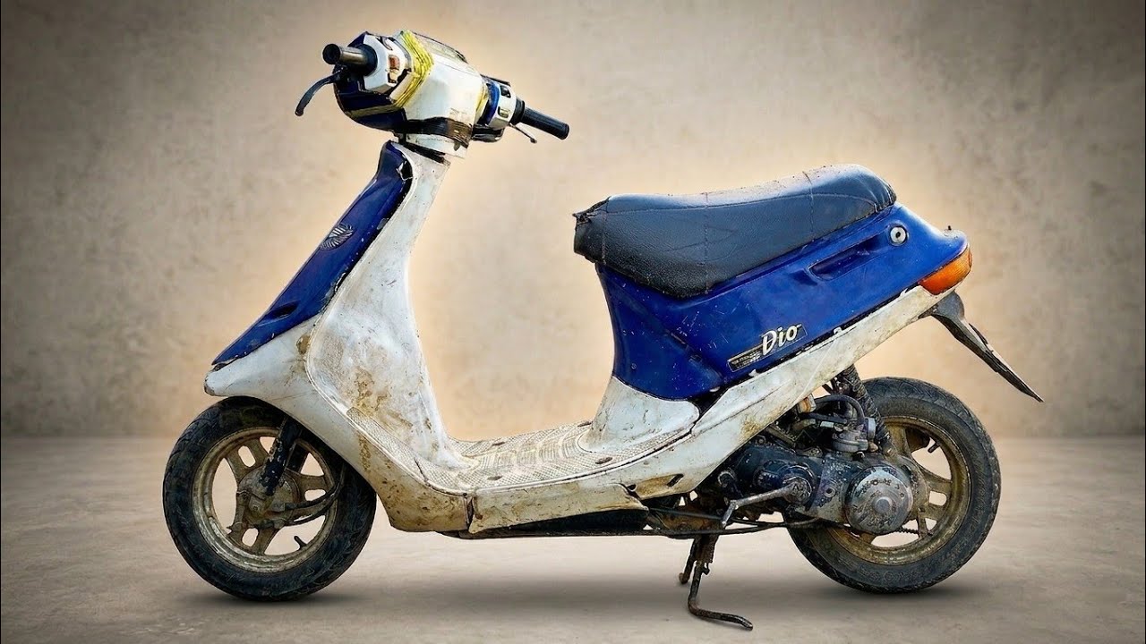 Не заводится скутер Honda Dio AF 18 - лепестковый клапан