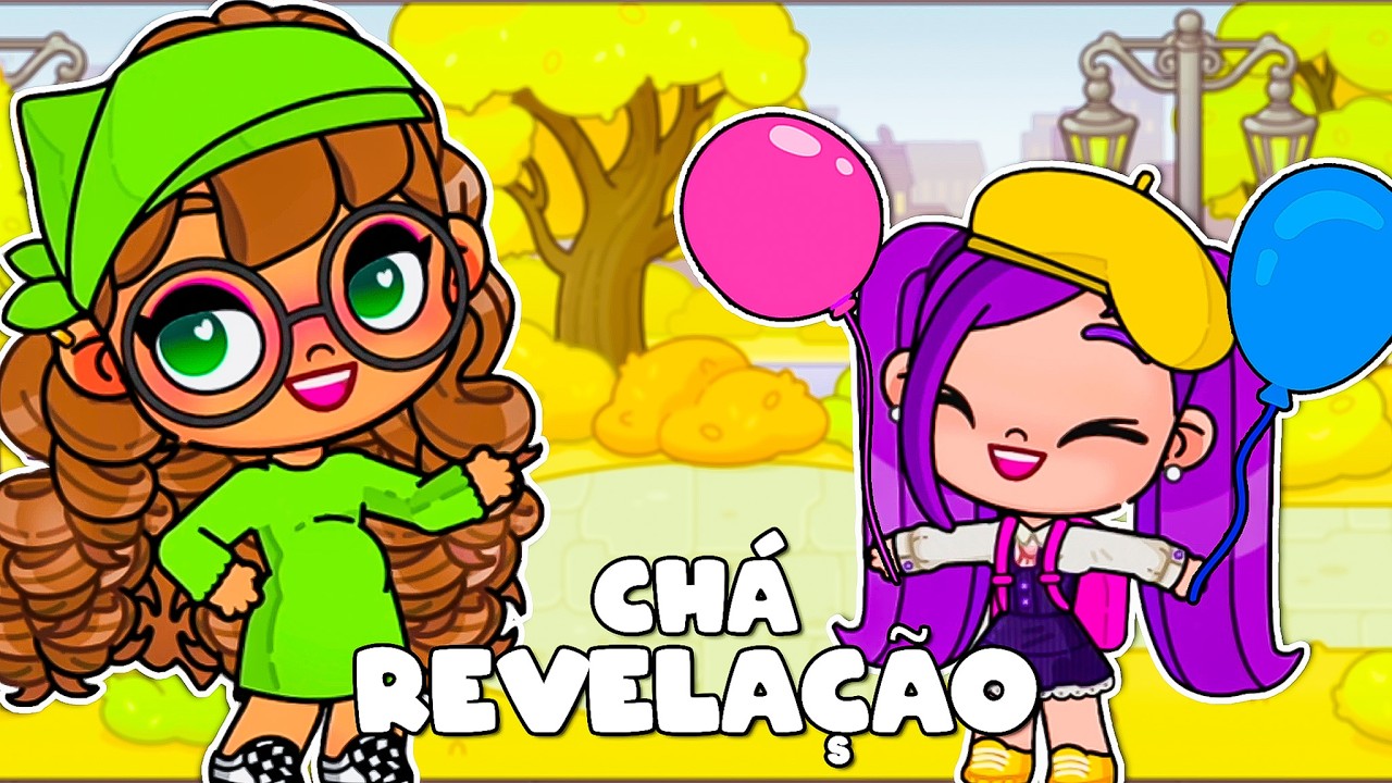 ROTINA CHÁ REVELAÇÃO SURPRESA 🎈 | AVATAR WORLD ROTINAS E HISTÓRIAS